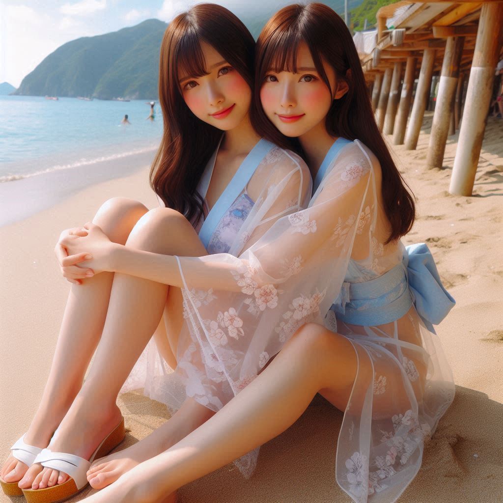 Romantic Collection - Beach Yukata (1) Double