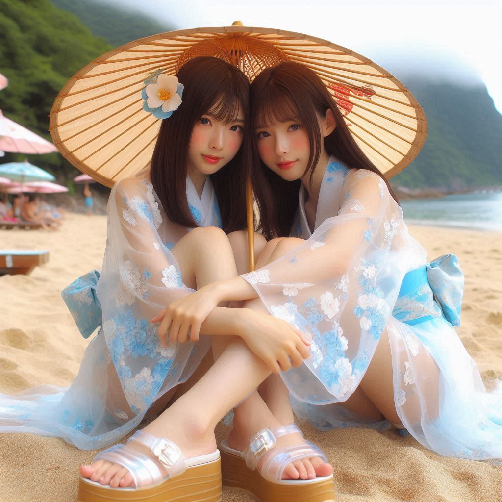 Romantic Collection - Beach Yukata (1) Double