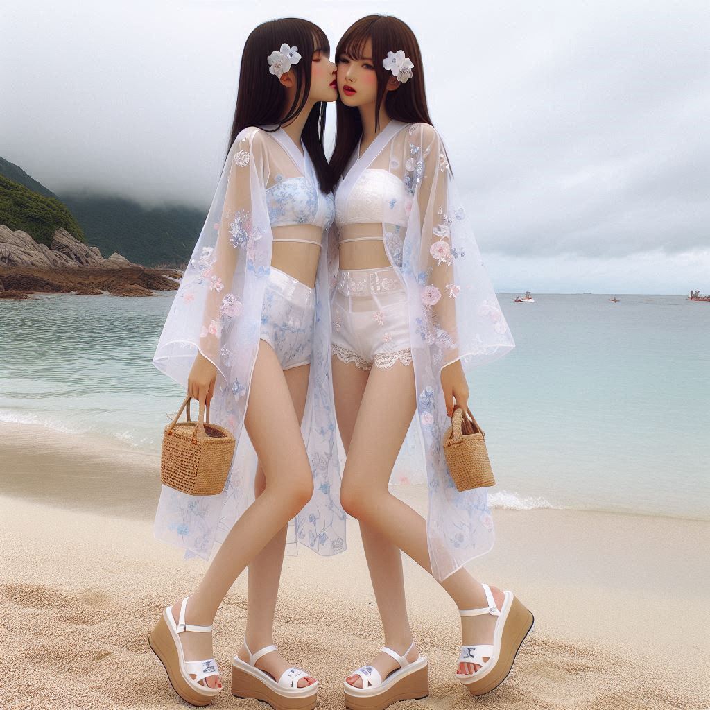 Romantic Collection - Beach Yukata (1) Double