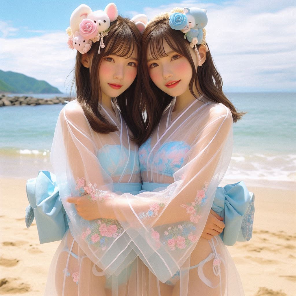 Romantic Collection - Beach Yukata (1) Double
