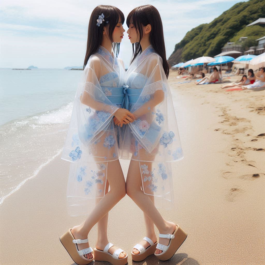 Romantic Collection - Beach Yukata (1) Double
