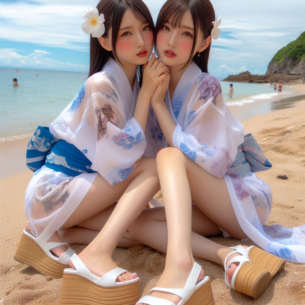 Romantic Collection - Beach Yukata (1) Double