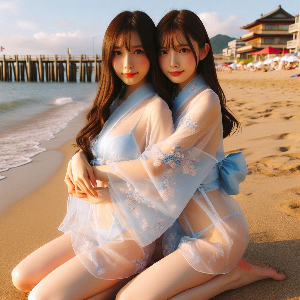Romantic Collection - Beach Yukata (1) Double