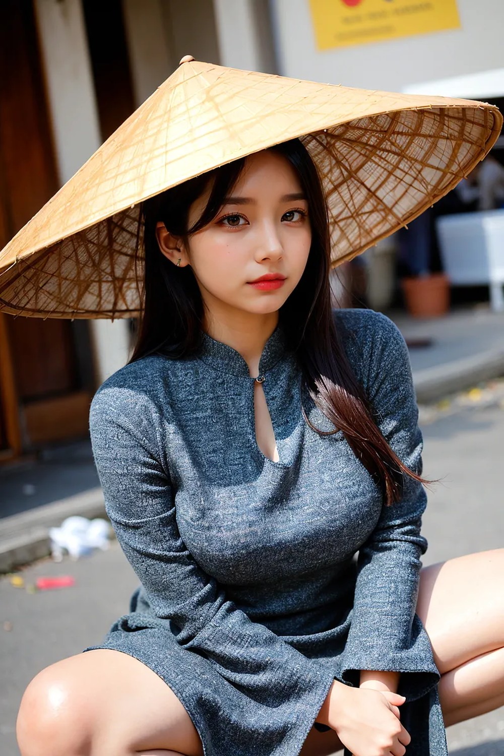 ★★ Patreon-Ash Aodai Dress