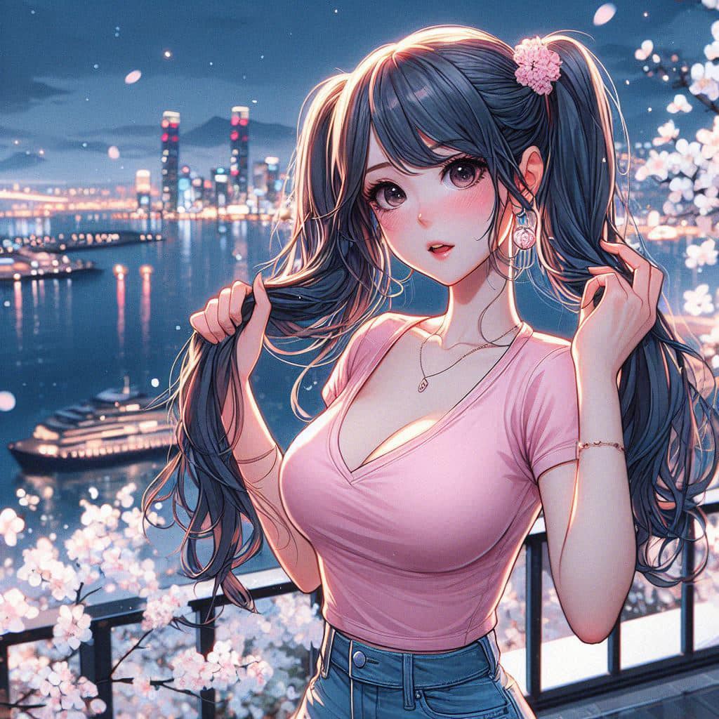 I heard that lifting hair. The action of tying the ponytail will discharge. It is heartwarming.