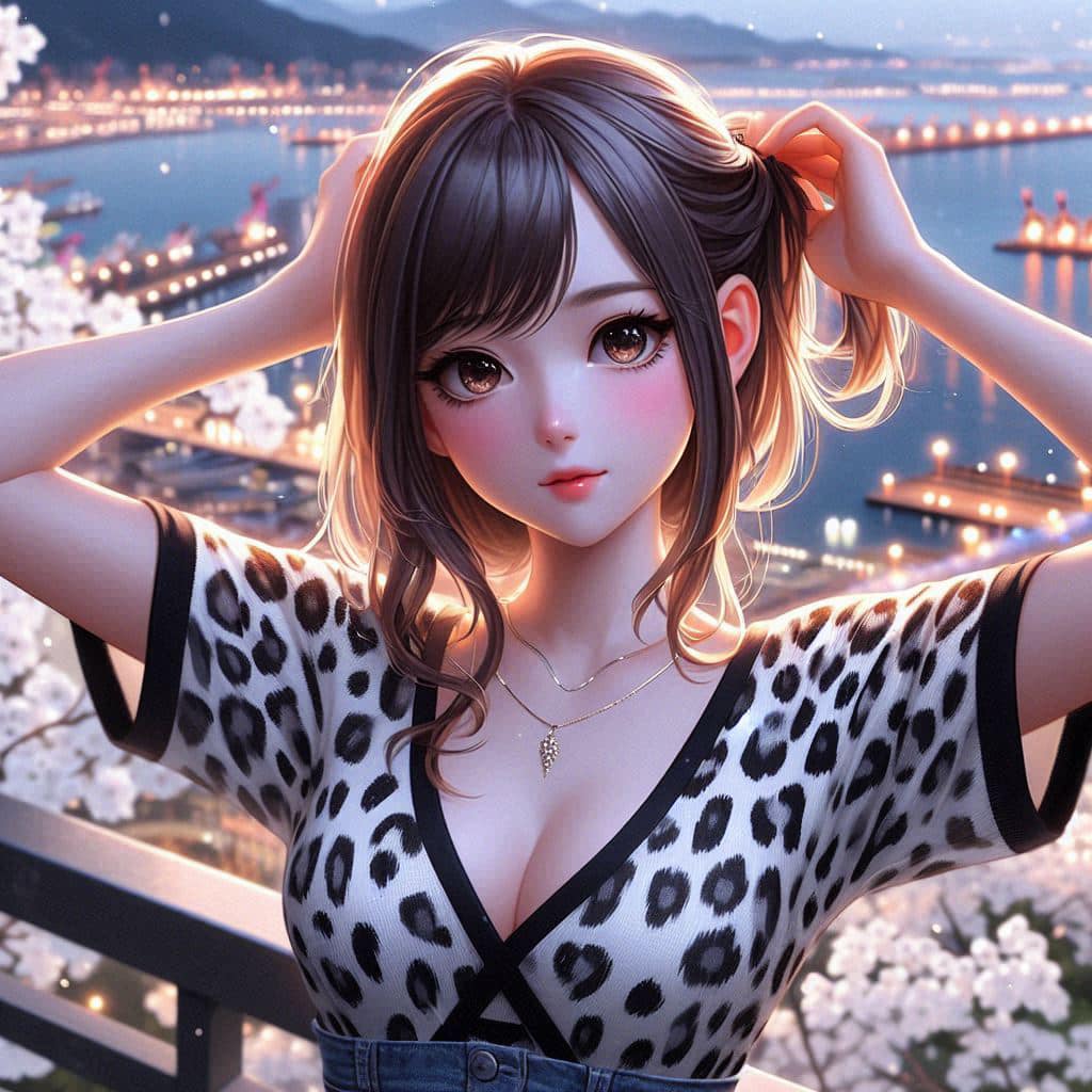 I heard that lifting hair. The action of tying the ponytail will discharge. It is heartwarming.