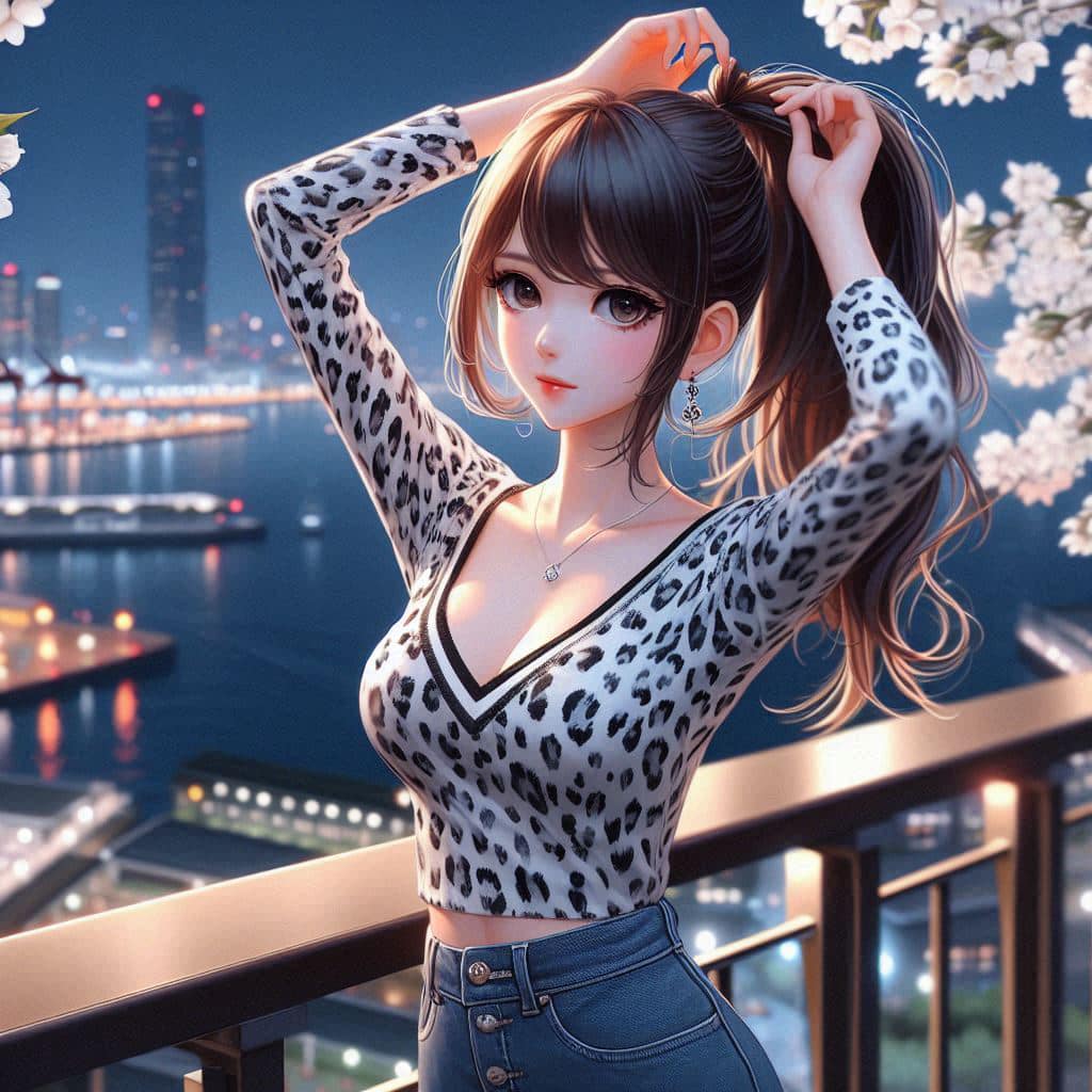 I heard that lifting hair. The action of tying the ponytail will discharge. It is heartwarming.