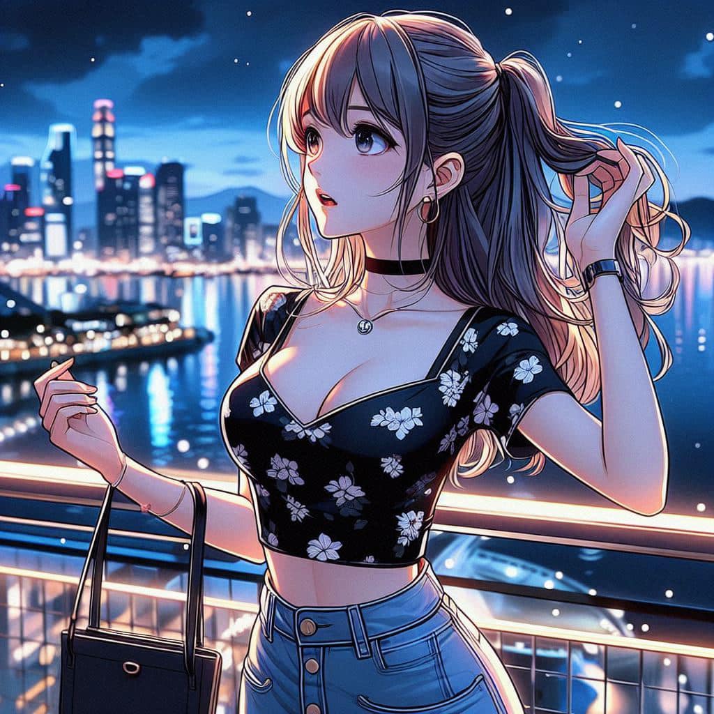 I heard that lifting hair. The action of tying the ponytail will discharge. It is heartwarming.