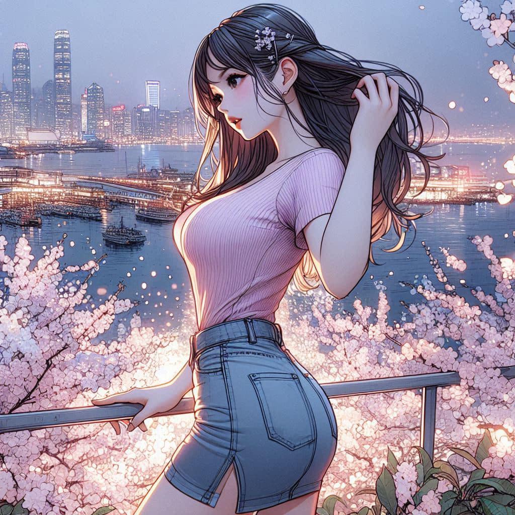 I heard that lifting hair. The action of tying the ponytail will discharge. It is heartwarming.