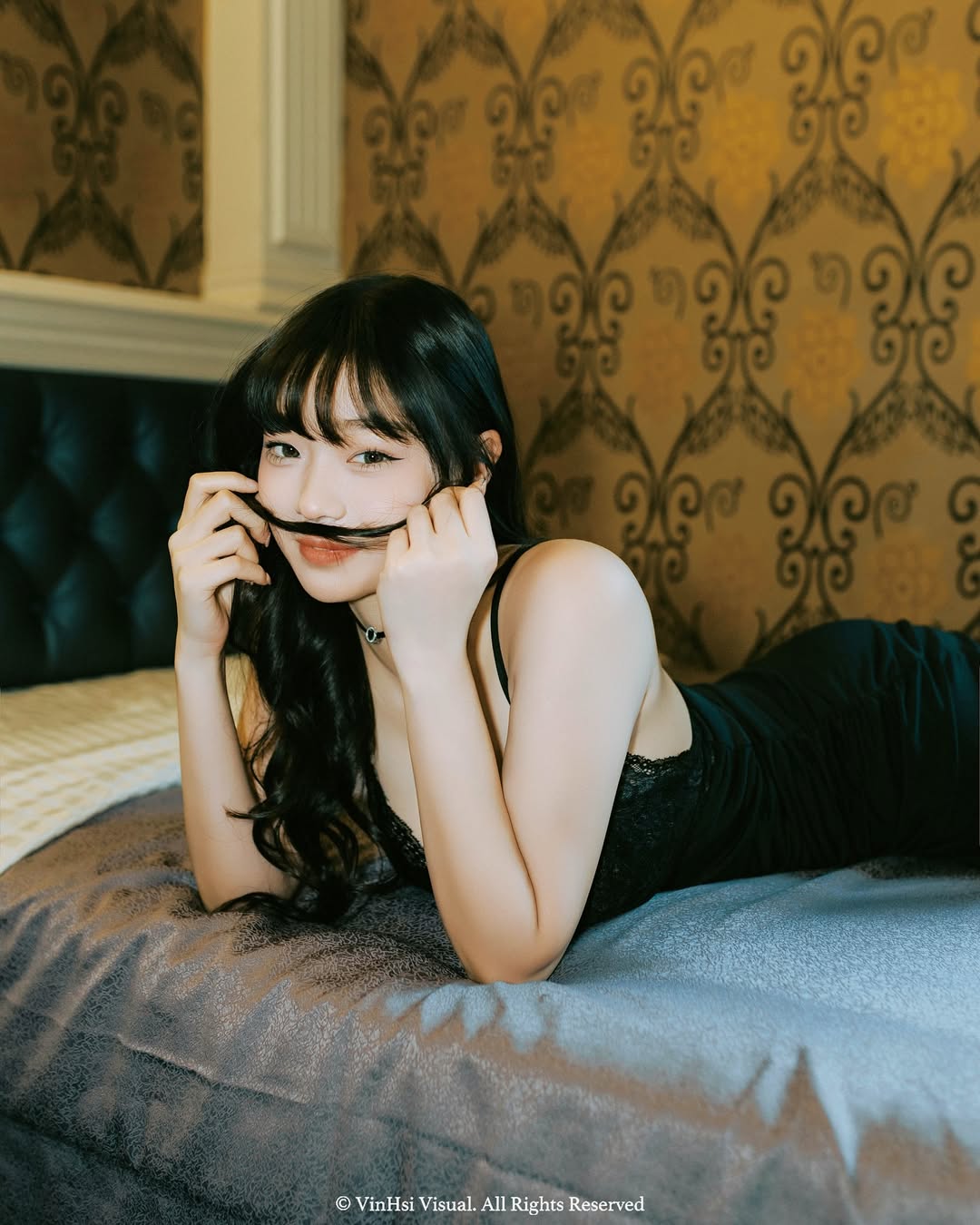 苡昕展現不用濃妝的清新臉蛋