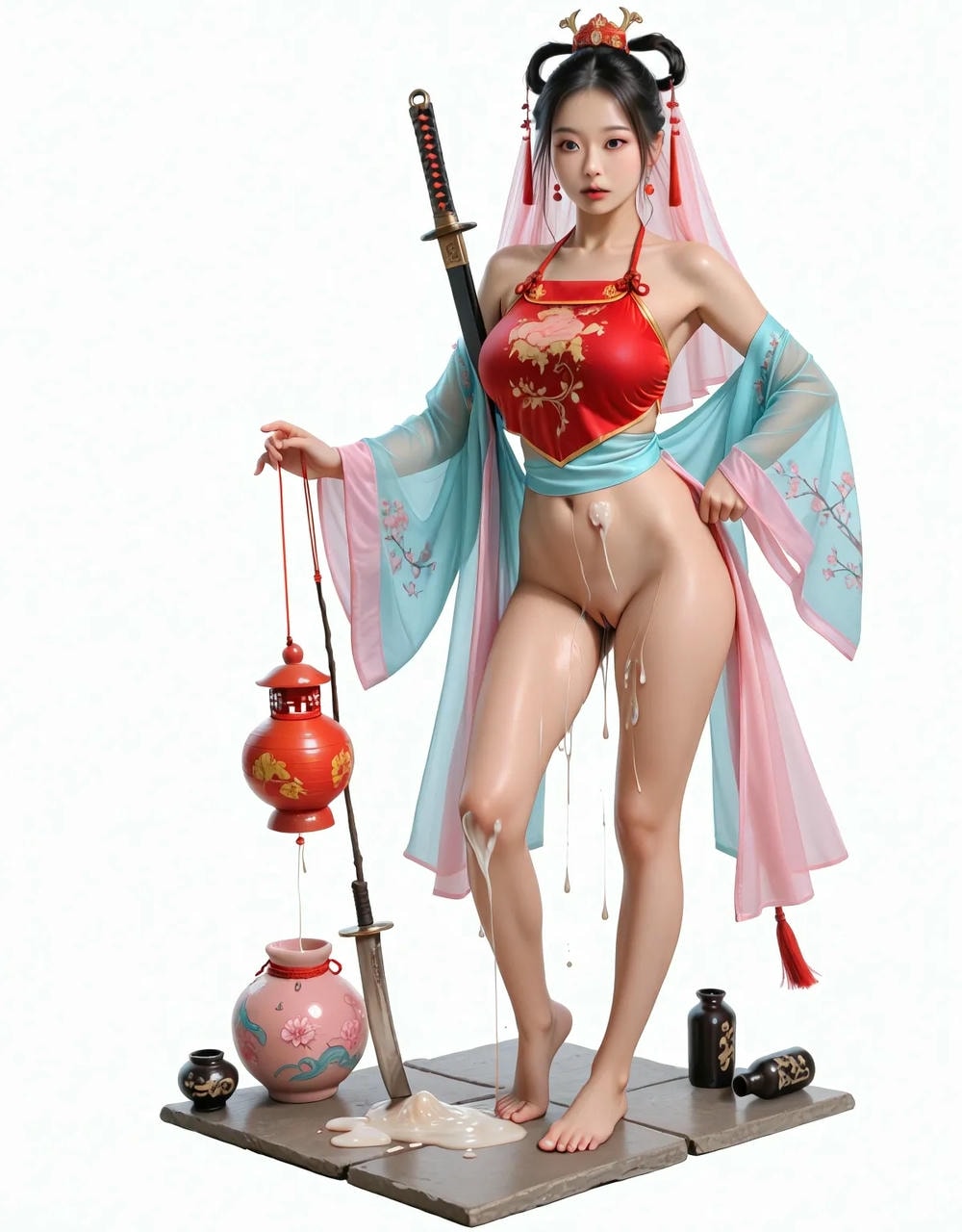 人像系列：中式古風仙俠少女(立繪版本) 1