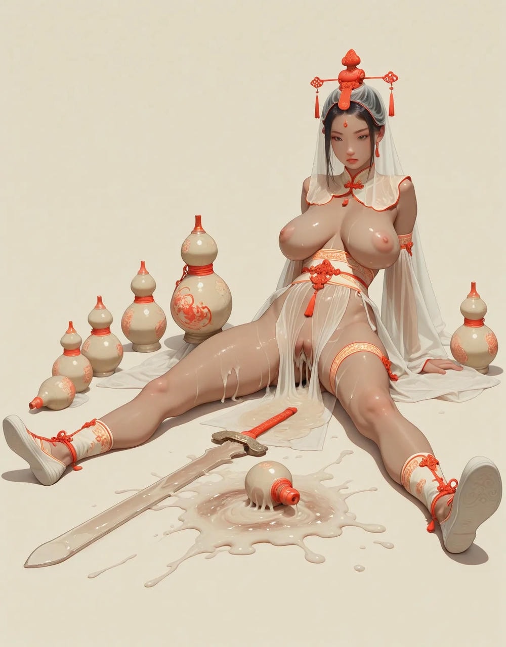 人像系列：中式古風仙俠少女(立繪版本) 1
