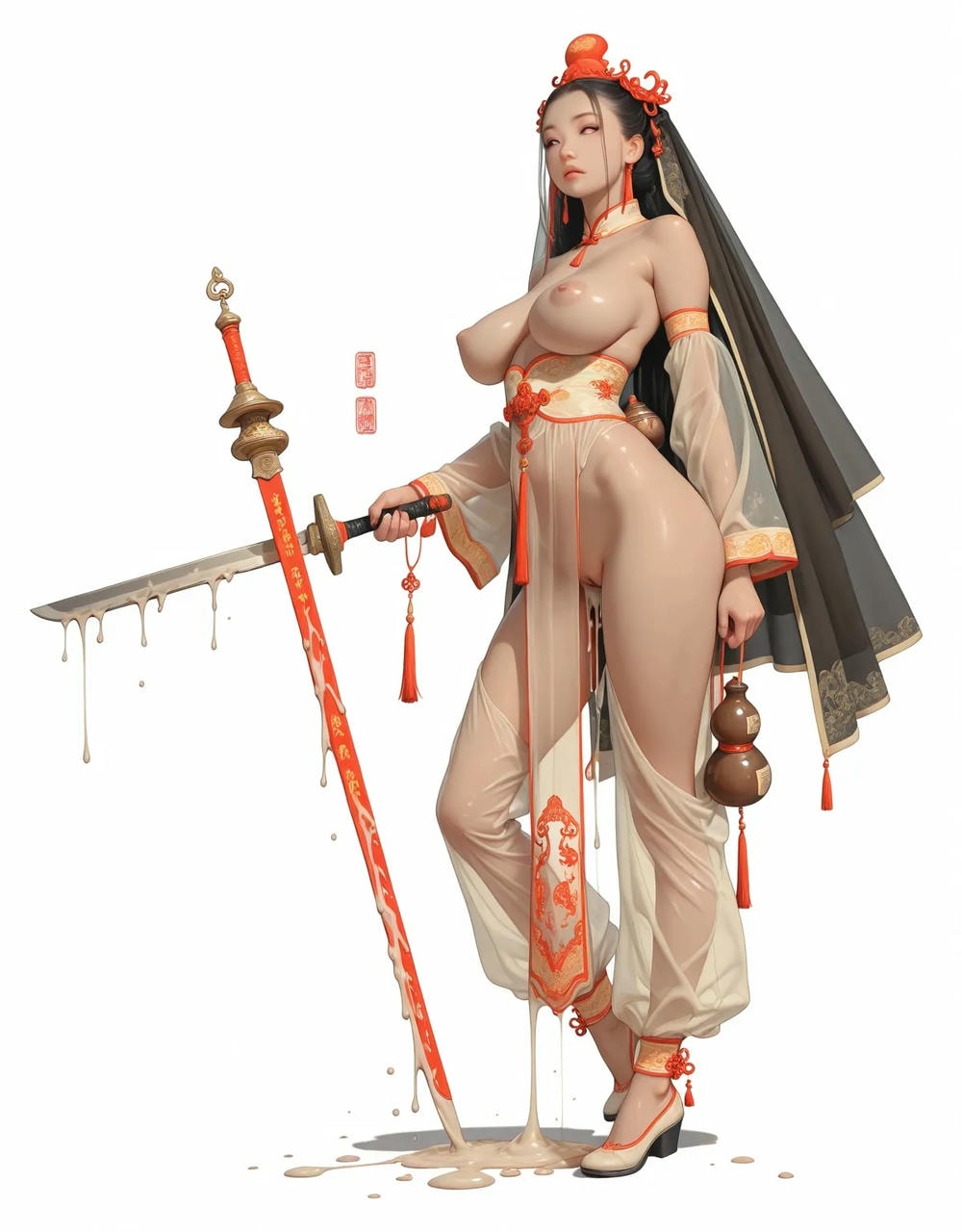 人像系列：中式古風仙俠少女(立繪版本) 1