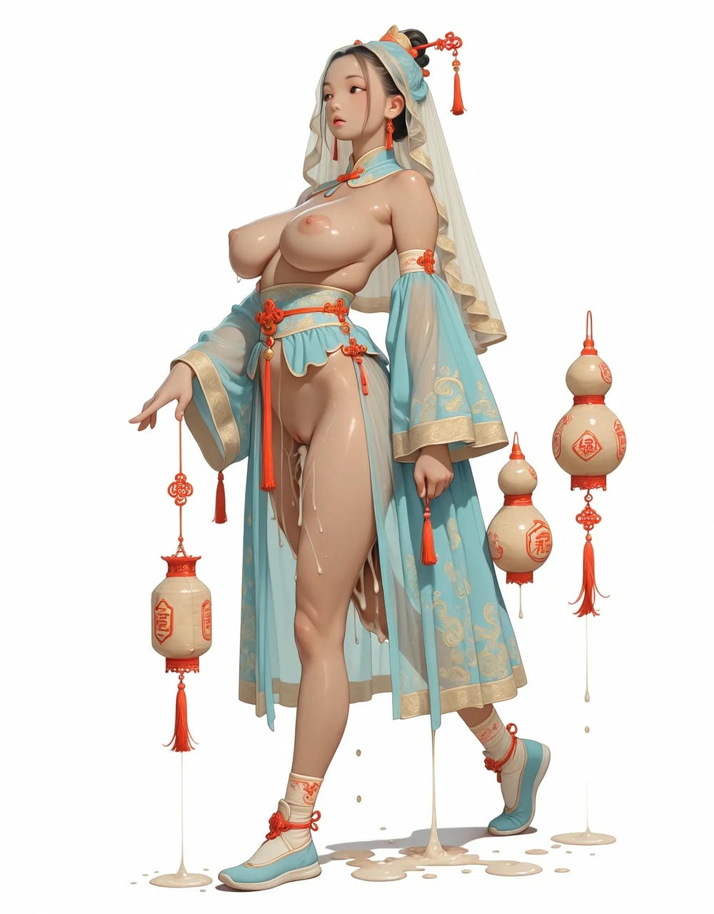 人像系列：中式古風仙俠少女(立繪版本) 1