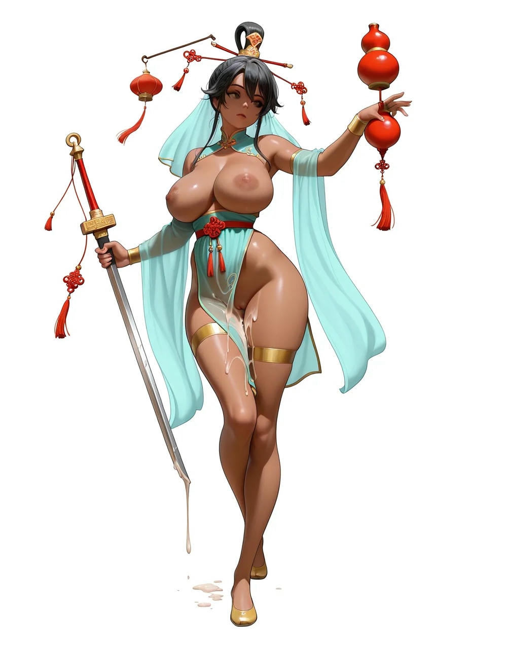 人像系列：中式古風仙俠少女(立繪版本) 1
