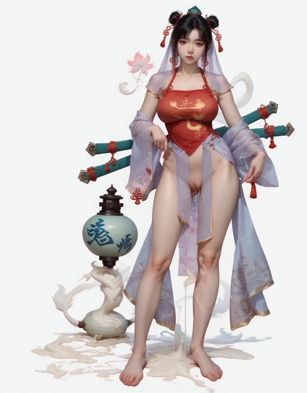 人像系列：中式古風仙俠少女(立繪版本) 1