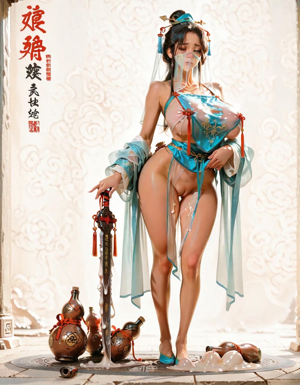 人像系列：中式古風仙俠少女(立繪版本) 1