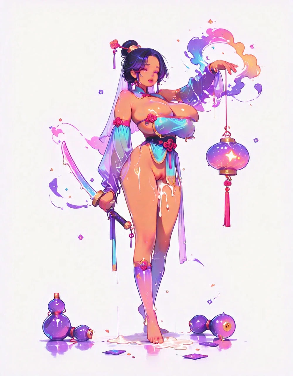 人像系列：中式古風仙俠少女(立繪版本) 1