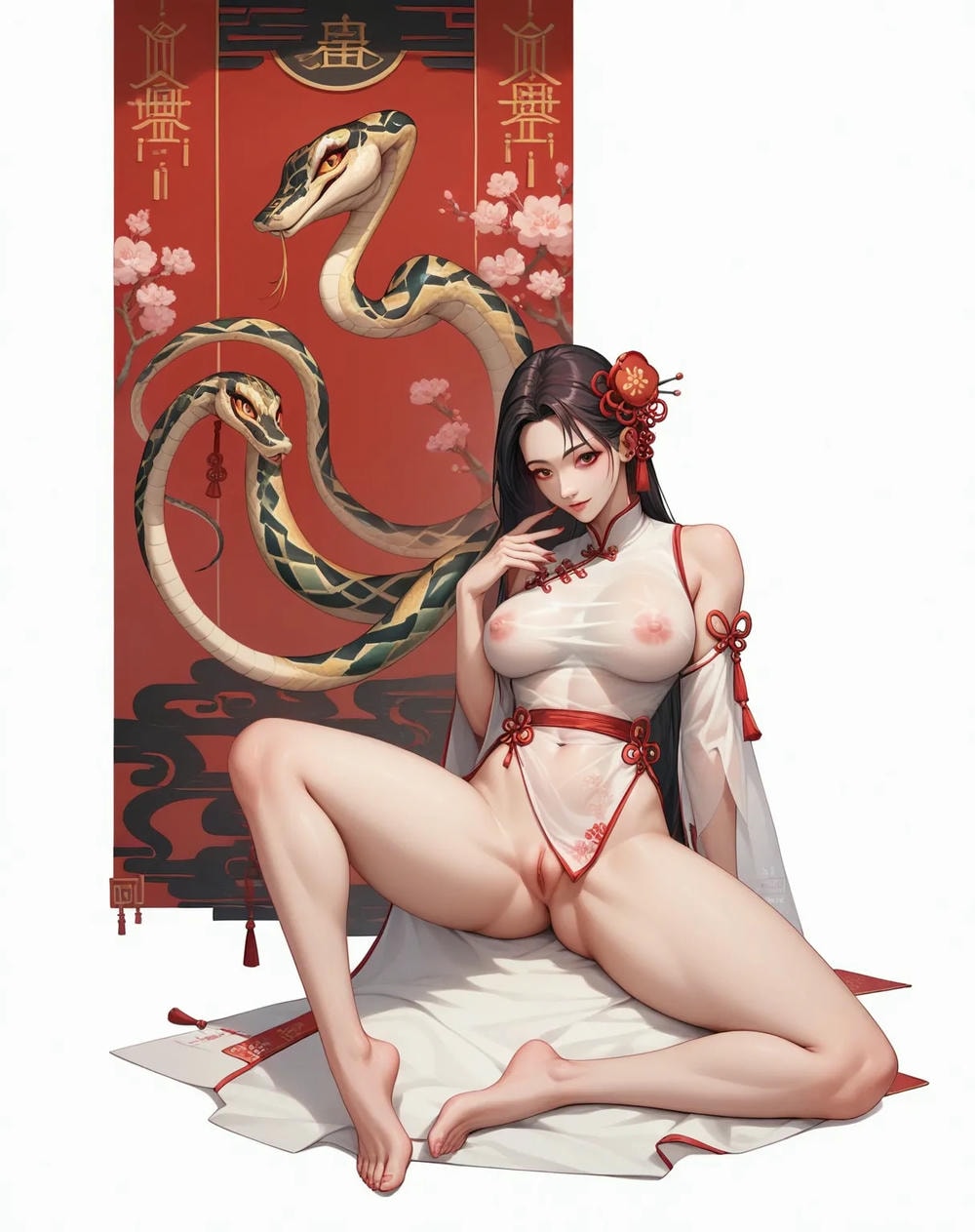 人像系列：蛇年 1
