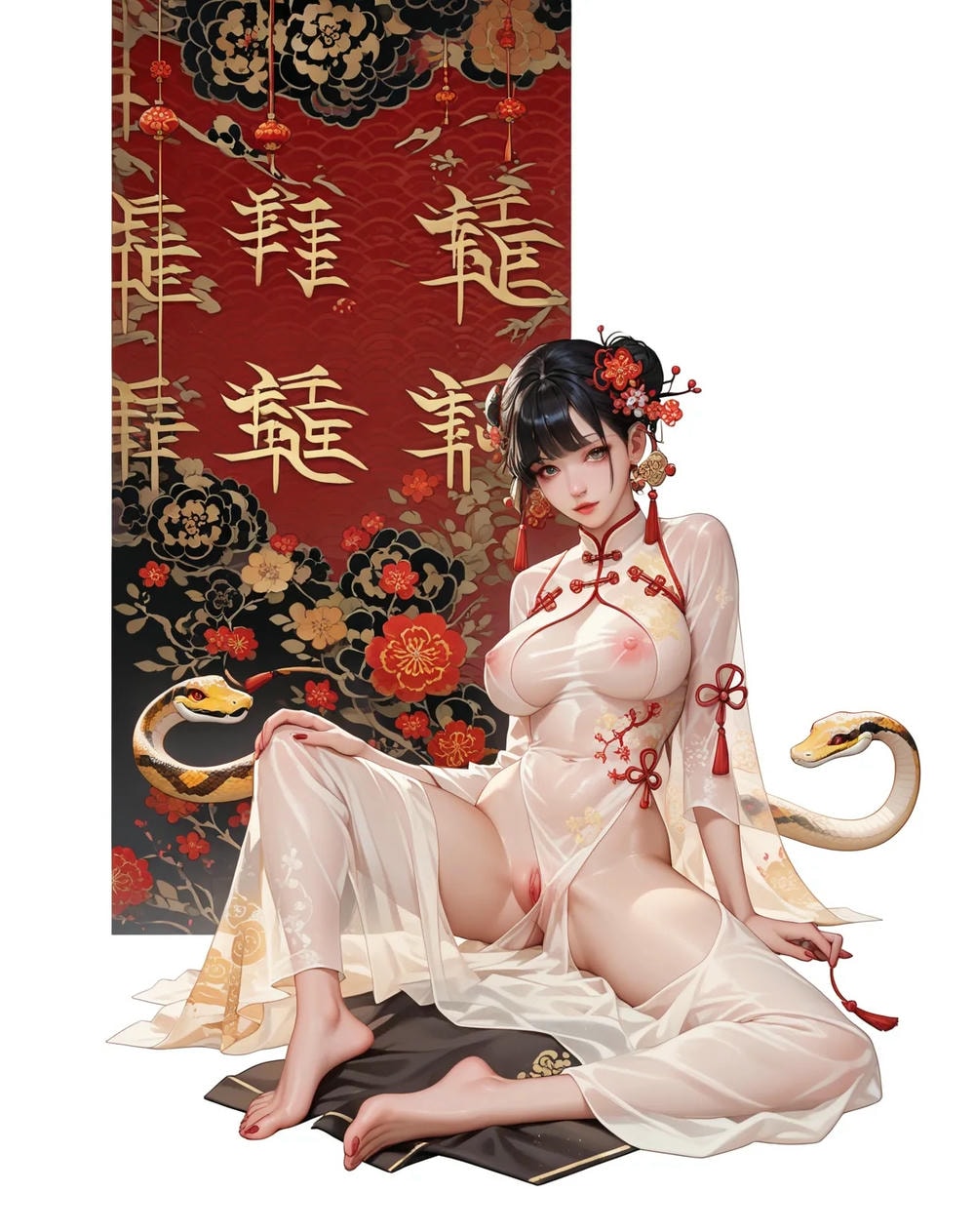 人像系列：蛇年 1