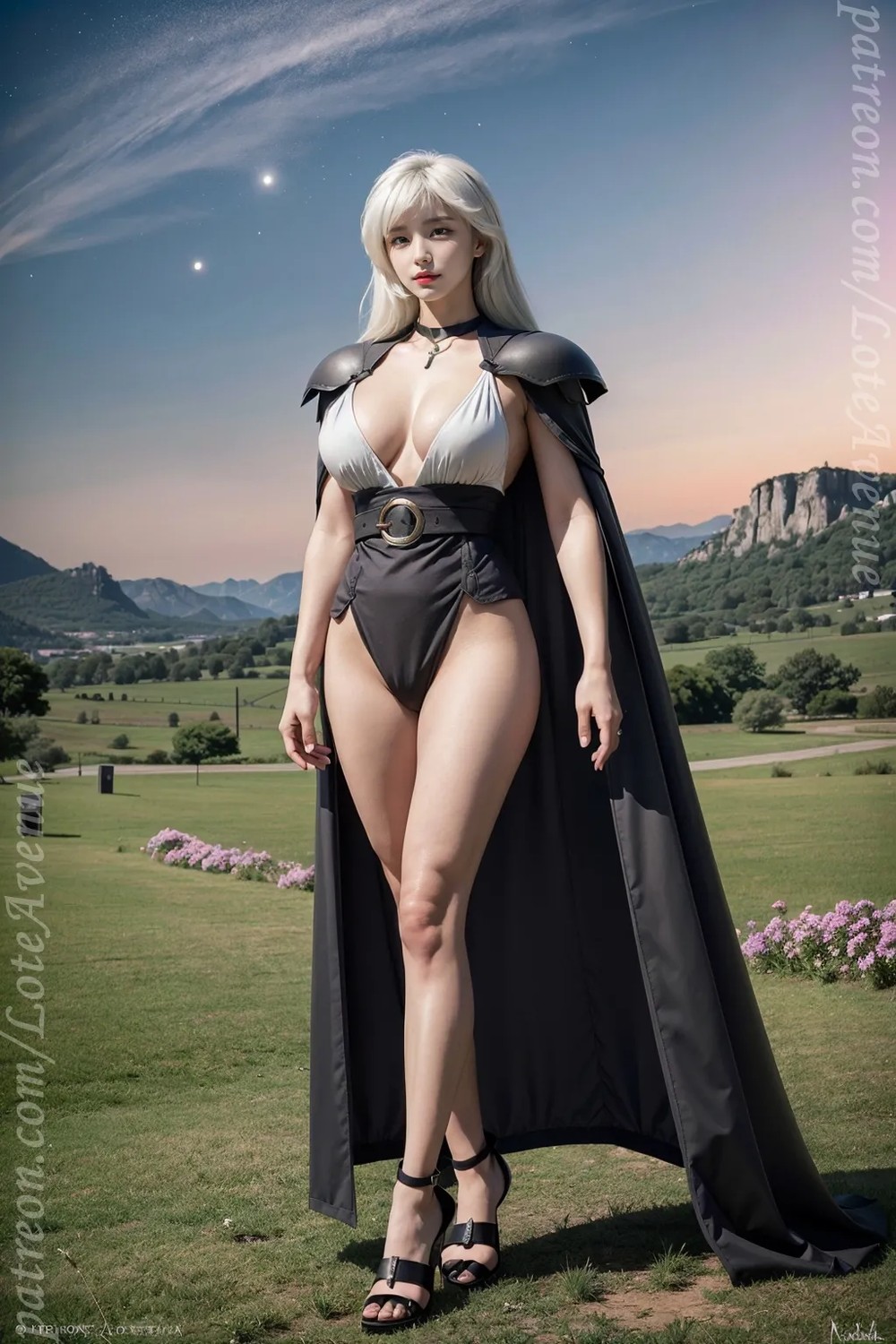 ★PATREON★ - Ash. Whitehair And Cloak