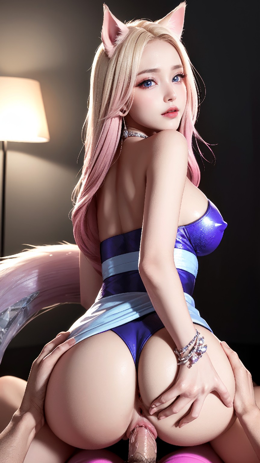 Kda Ahri 18 + nsfw