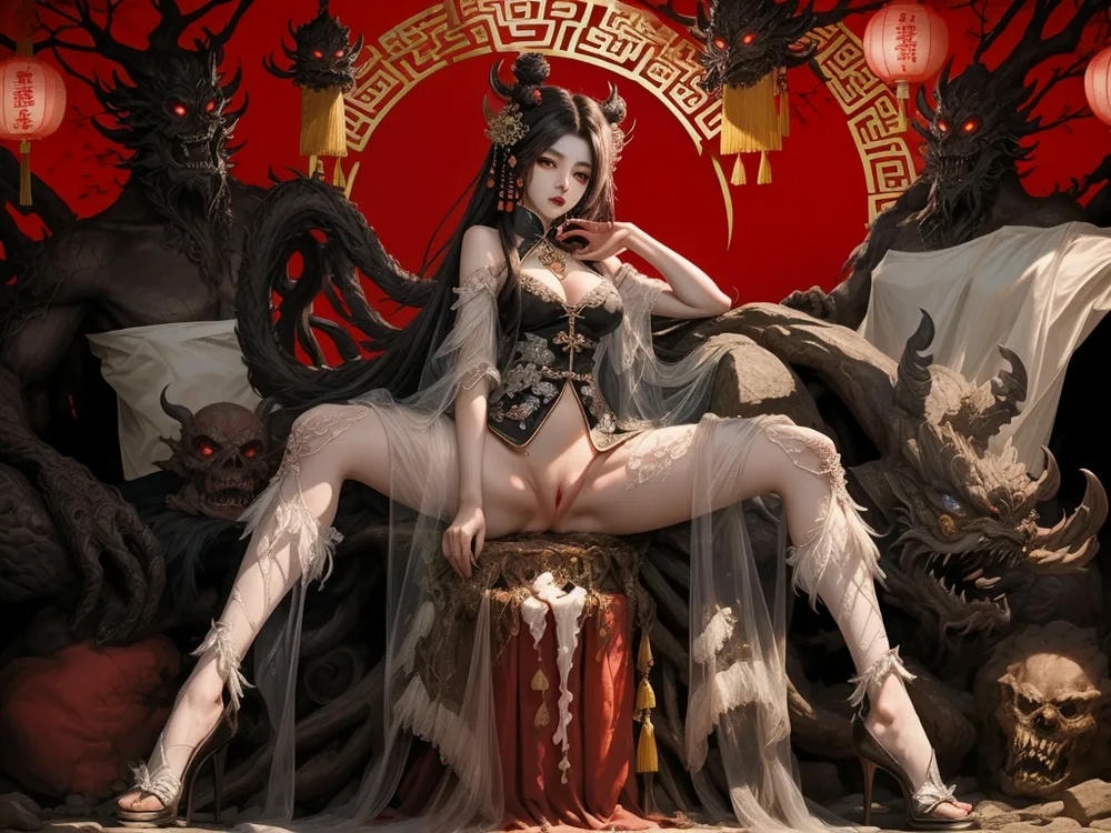 人像系列：妖怪風格 1