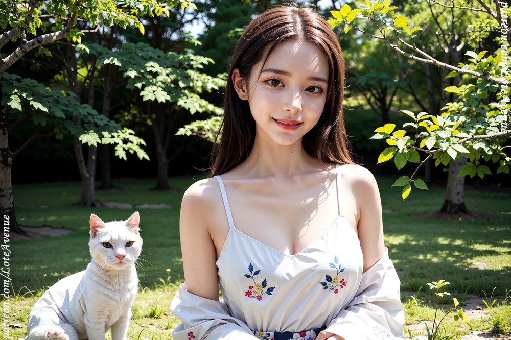 ★PATREON★ - Event Sfw Lovely Ash With The Cat