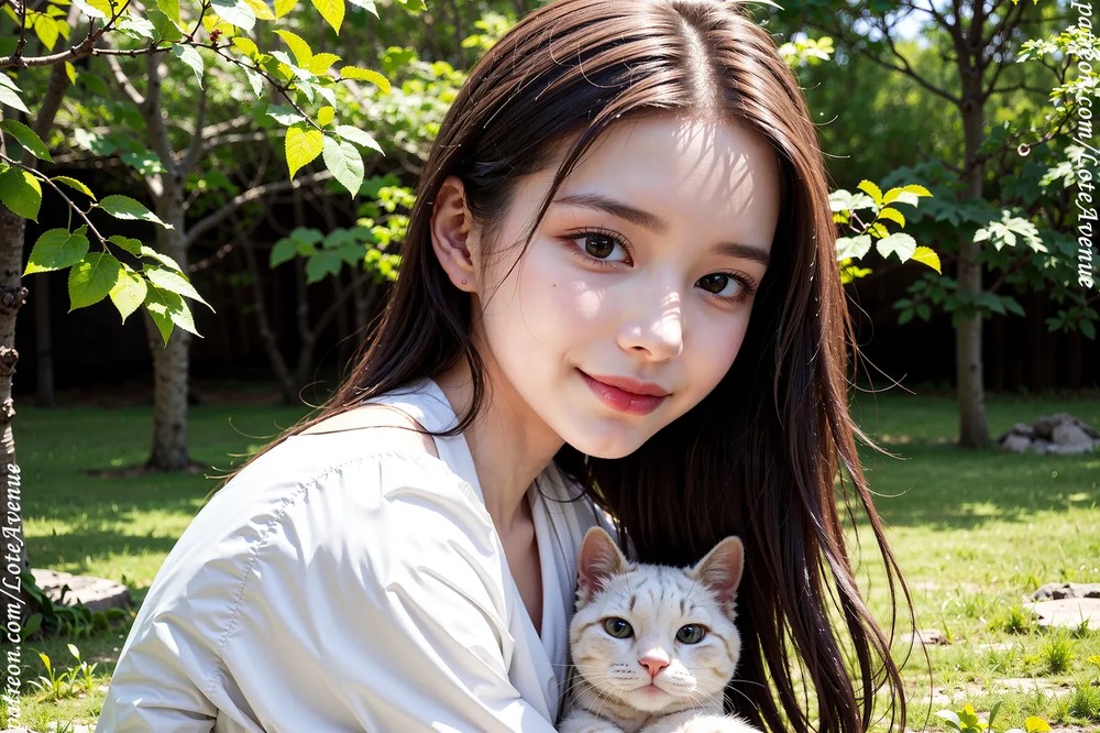 ★PATREON★ - Event Sfw Lovely Ash With The Cat