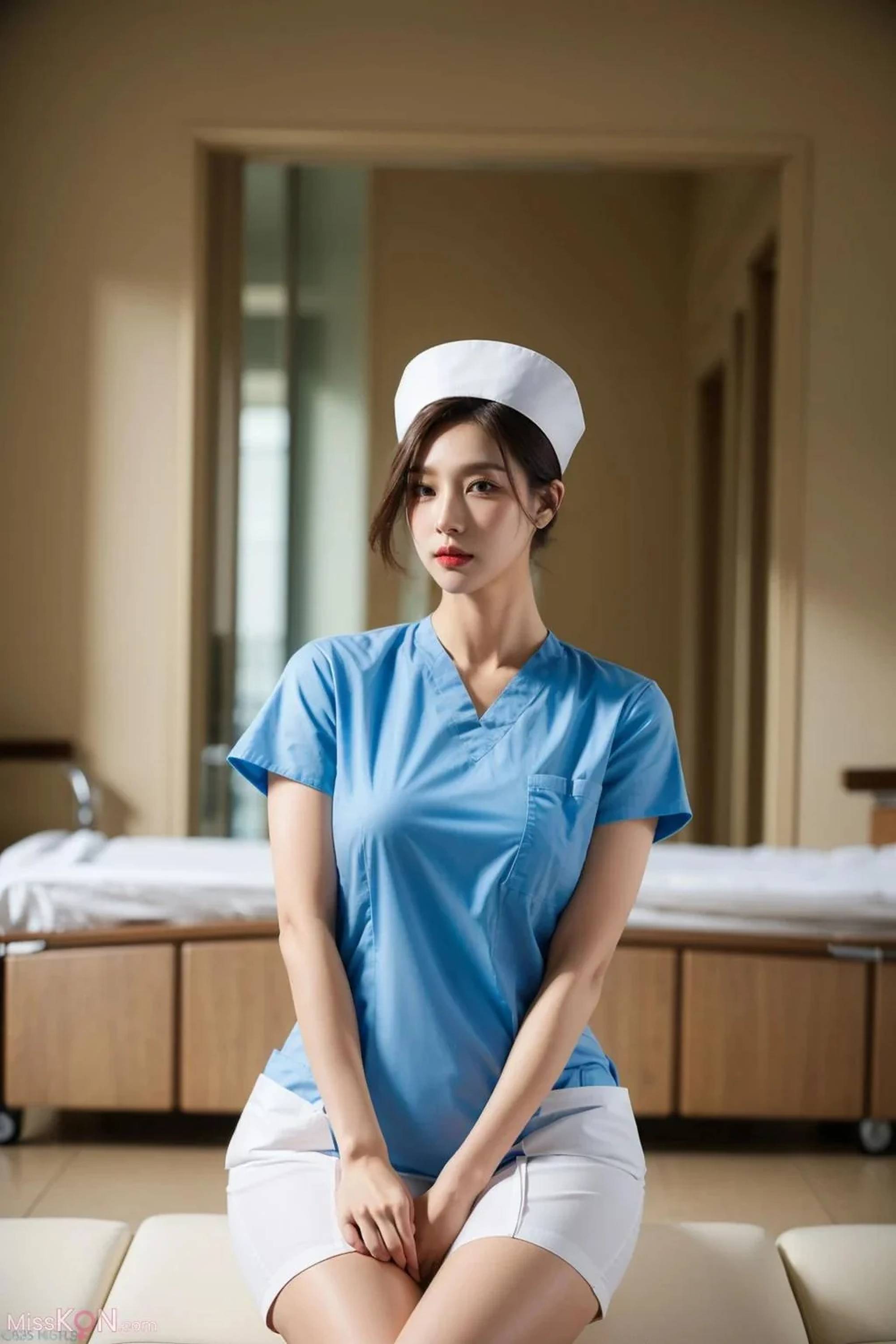 【網路收集系列】AI《 身材棒棒的護士小姐姐2 》【54P】