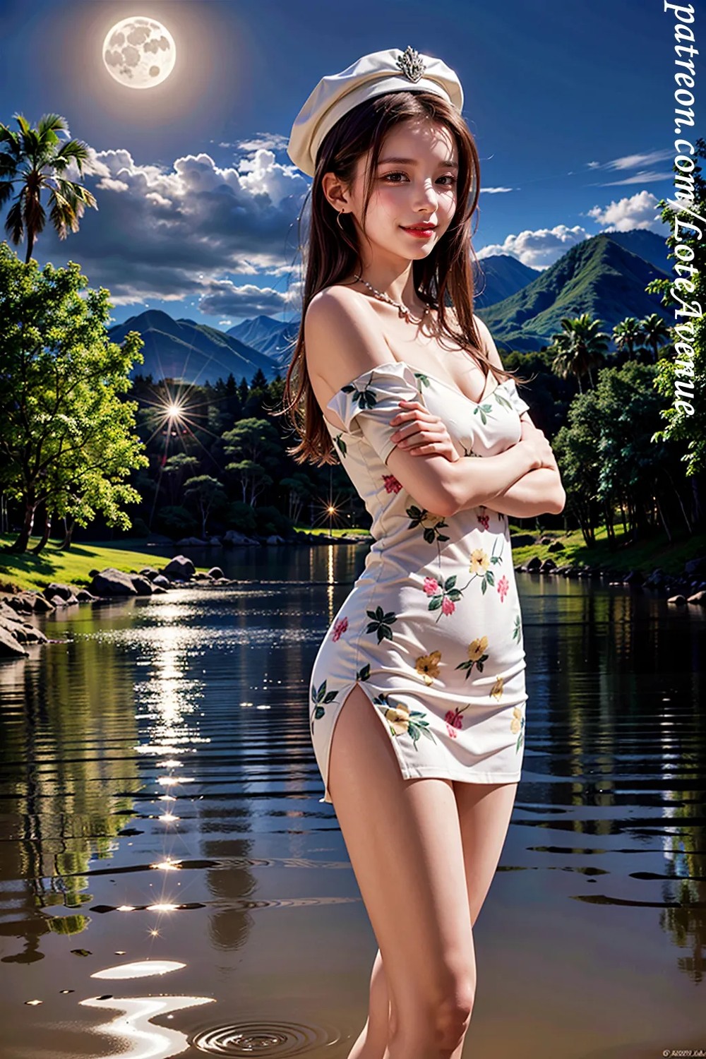 ★PATREON★ - Eventash. Taking Walk With Ashdress The Moonlight. Photobook