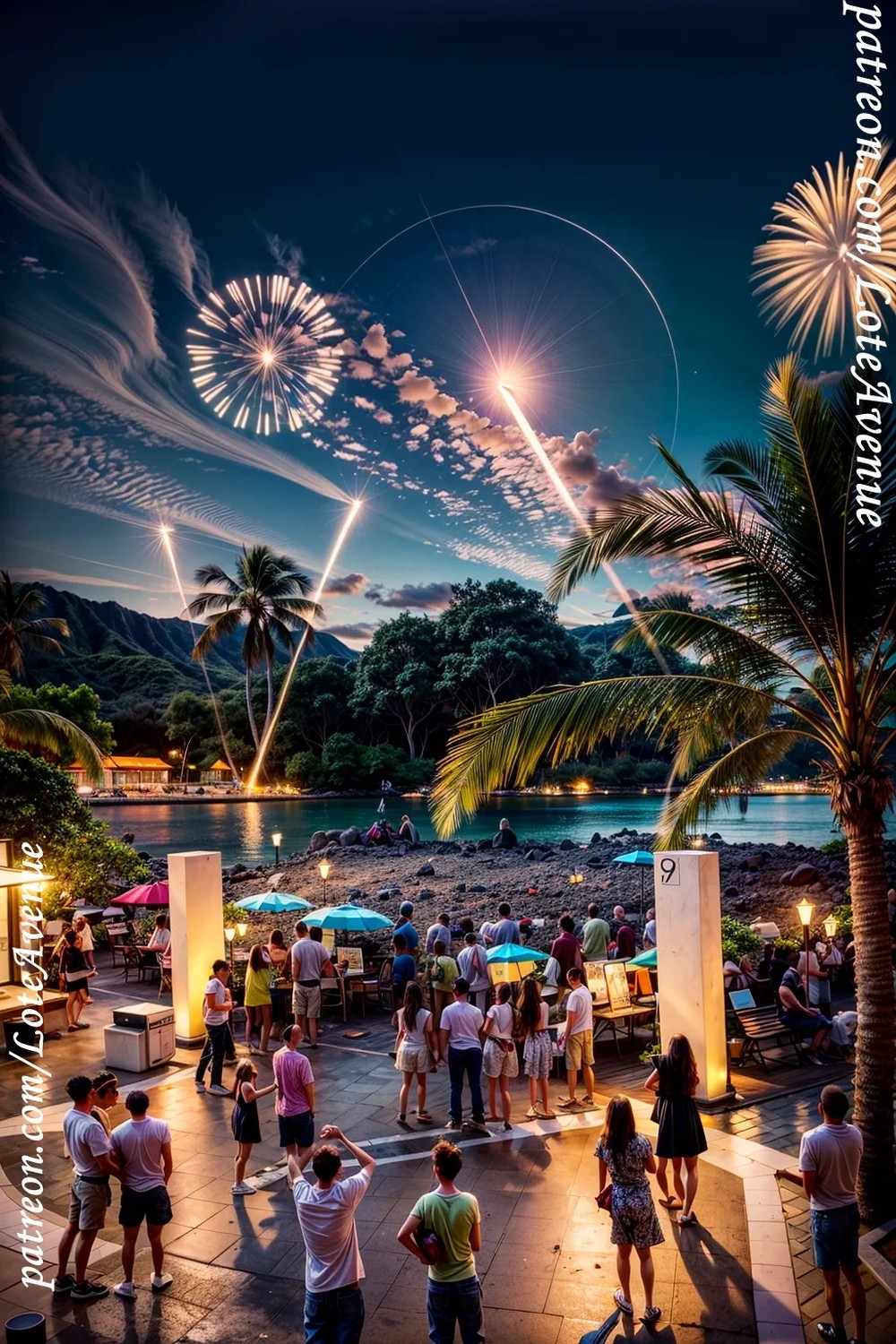 ★PATREON★ - Eventslender Kosa. Hawaii Landmarks And Beach Festival. Photobook