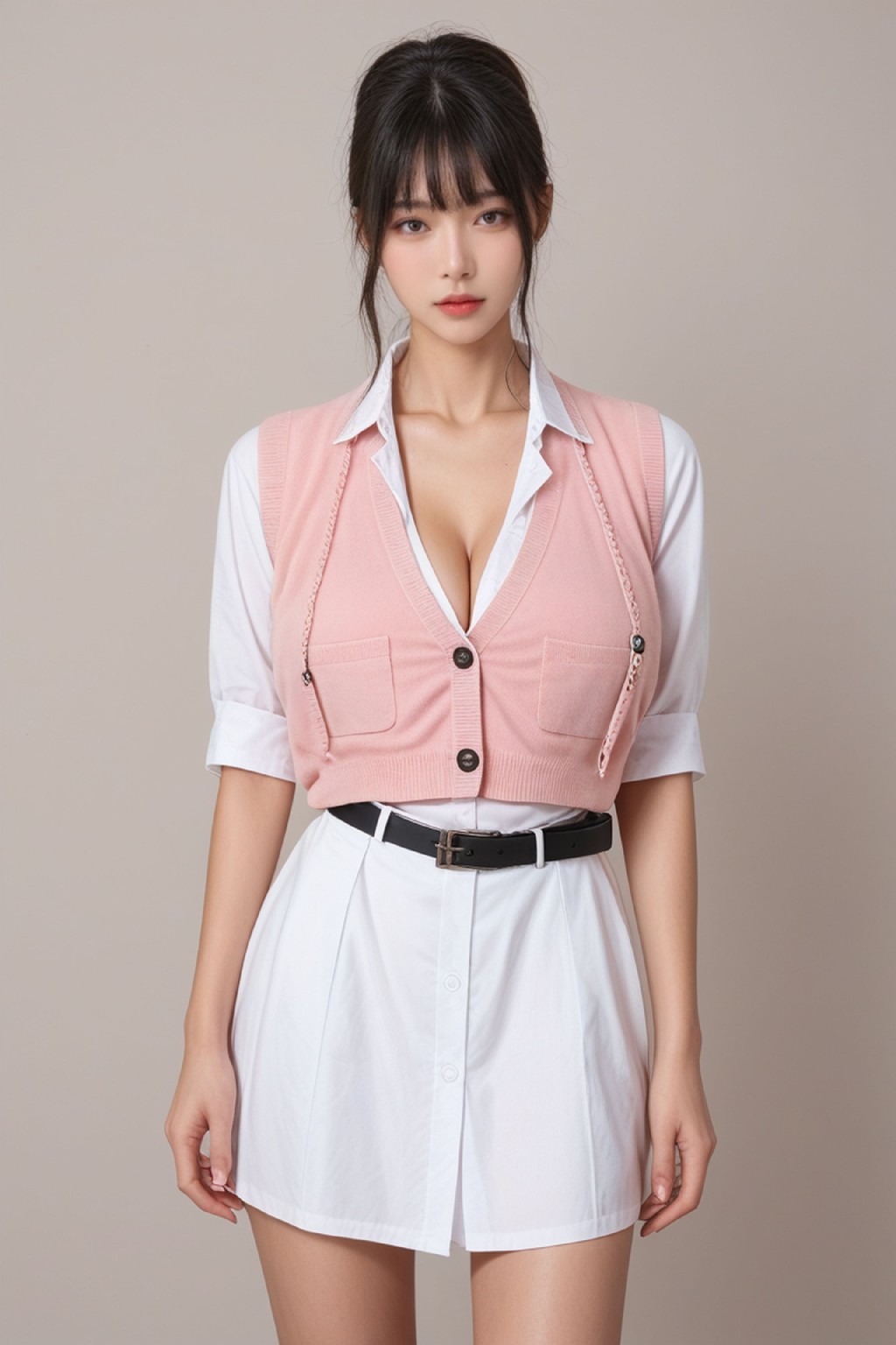 粉紅色外套
