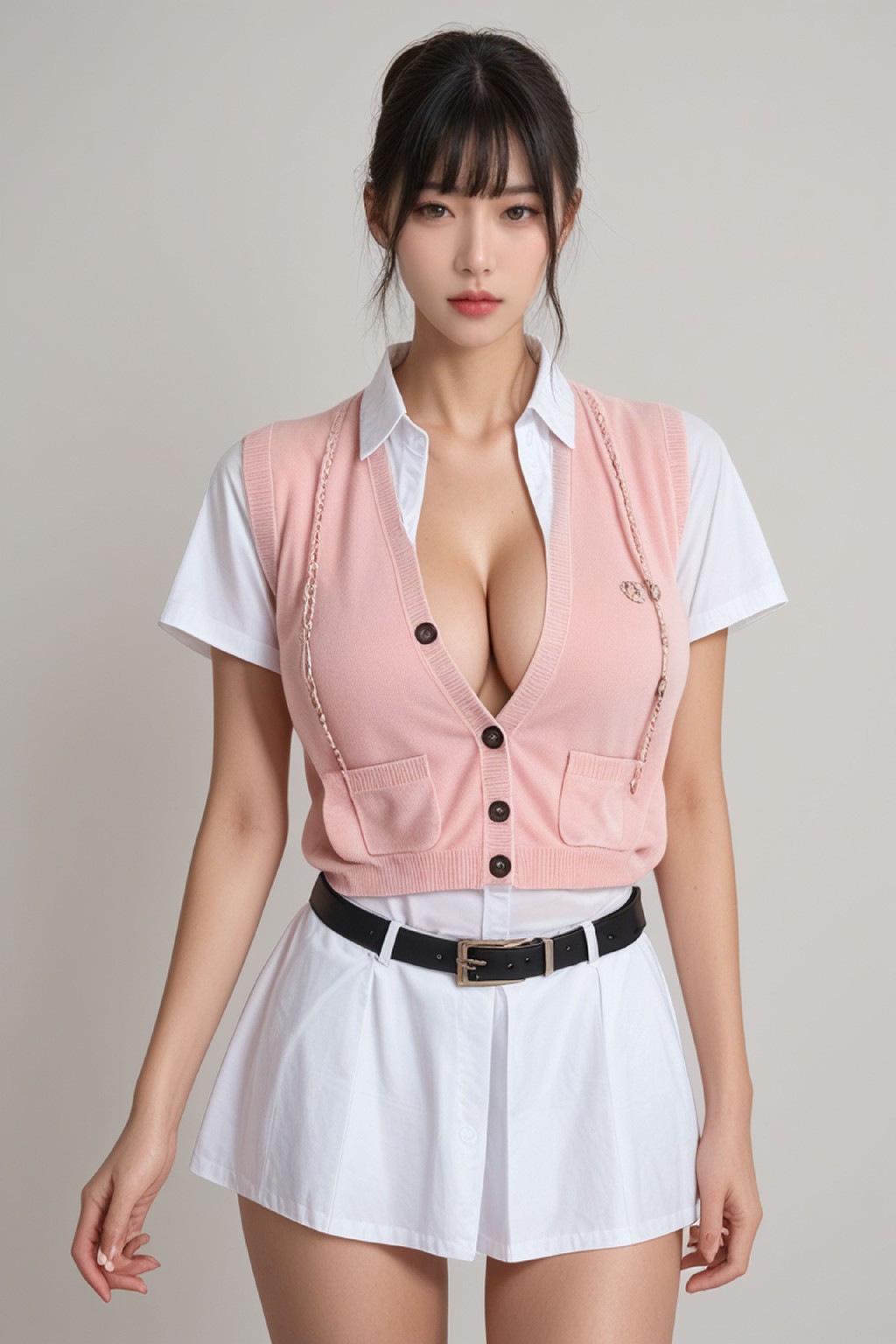 粉紅色外套