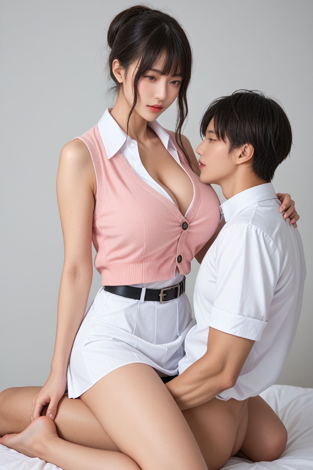 粉紅色外套