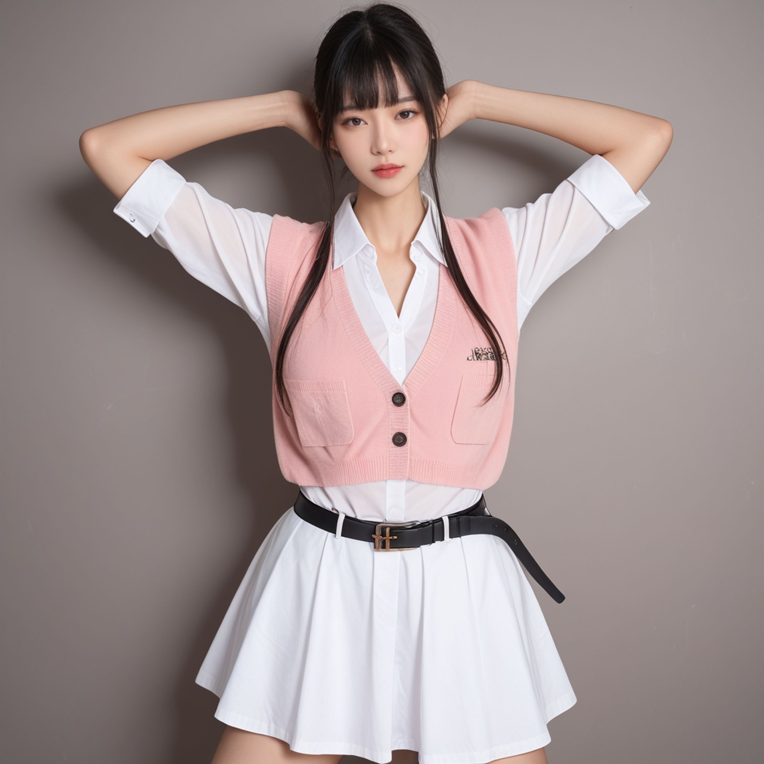 粉紅色外套