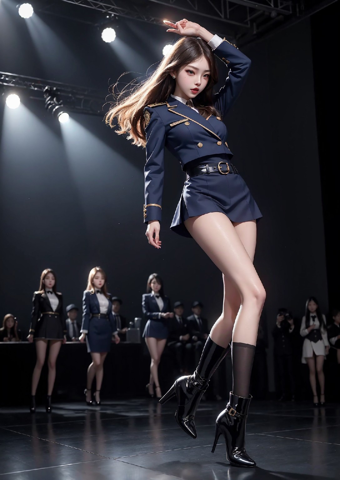 女孩海軍制服