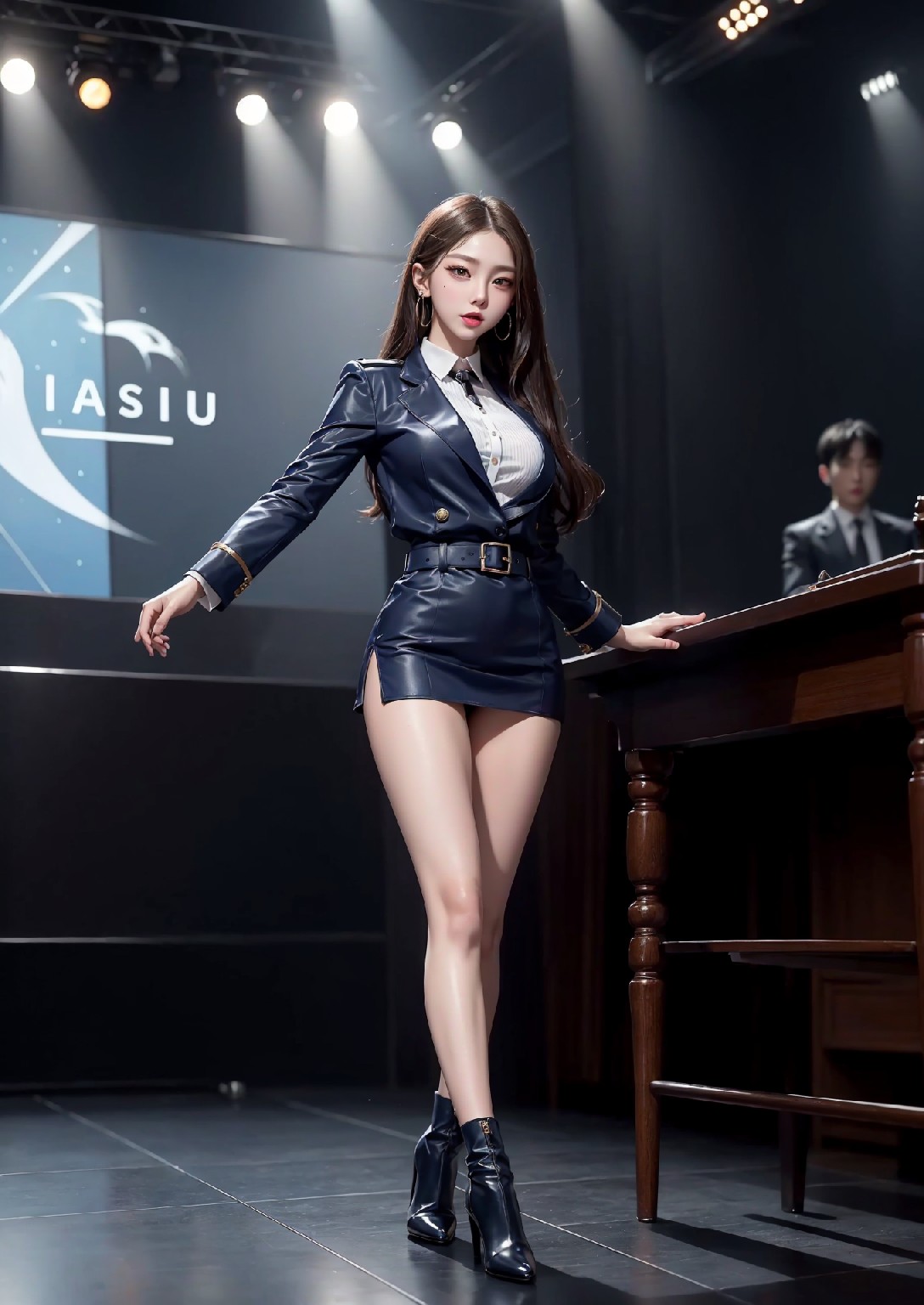 女孩海軍制服