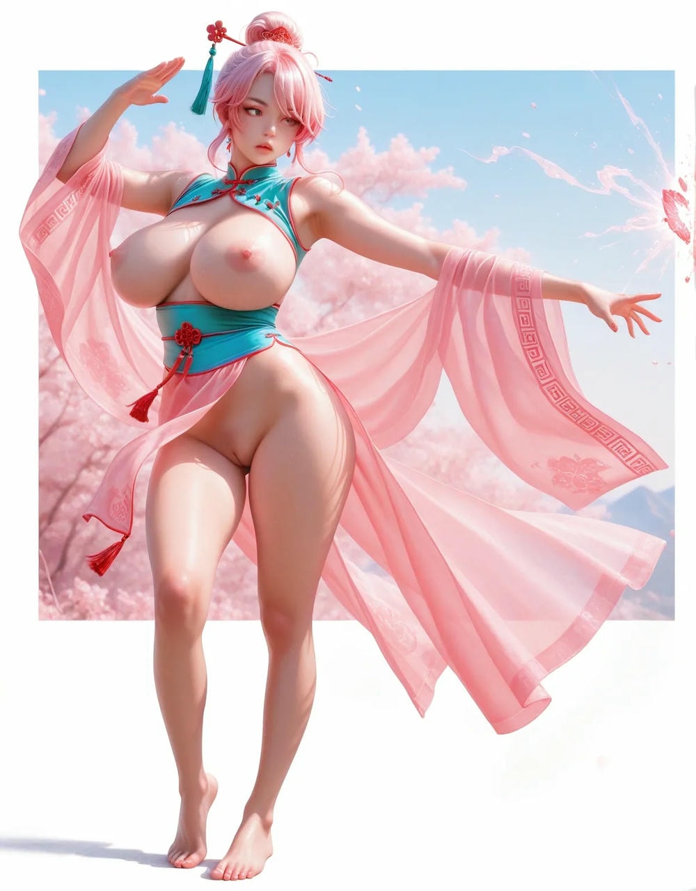 人像系列：中式古風仙俠少女 4