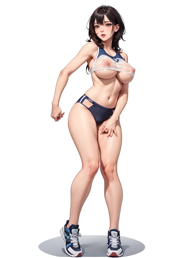人像系列：運動少女 1