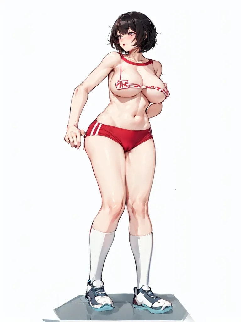 人像系列：運動少女 1
