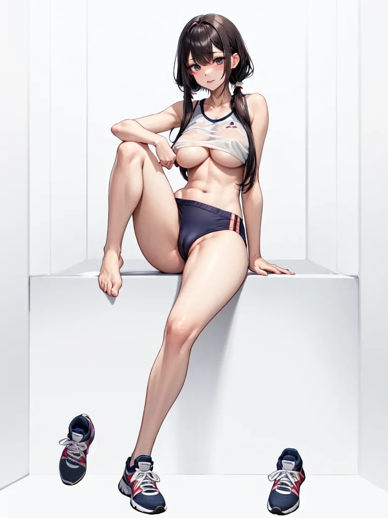人像系列：運動少女 1
