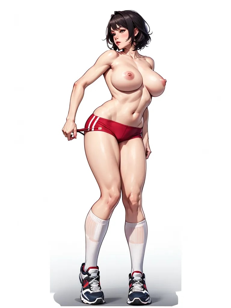 人像系列：運動少女 1