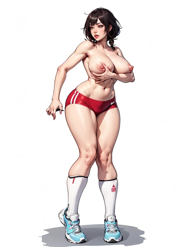 人像系列：運動少女 1