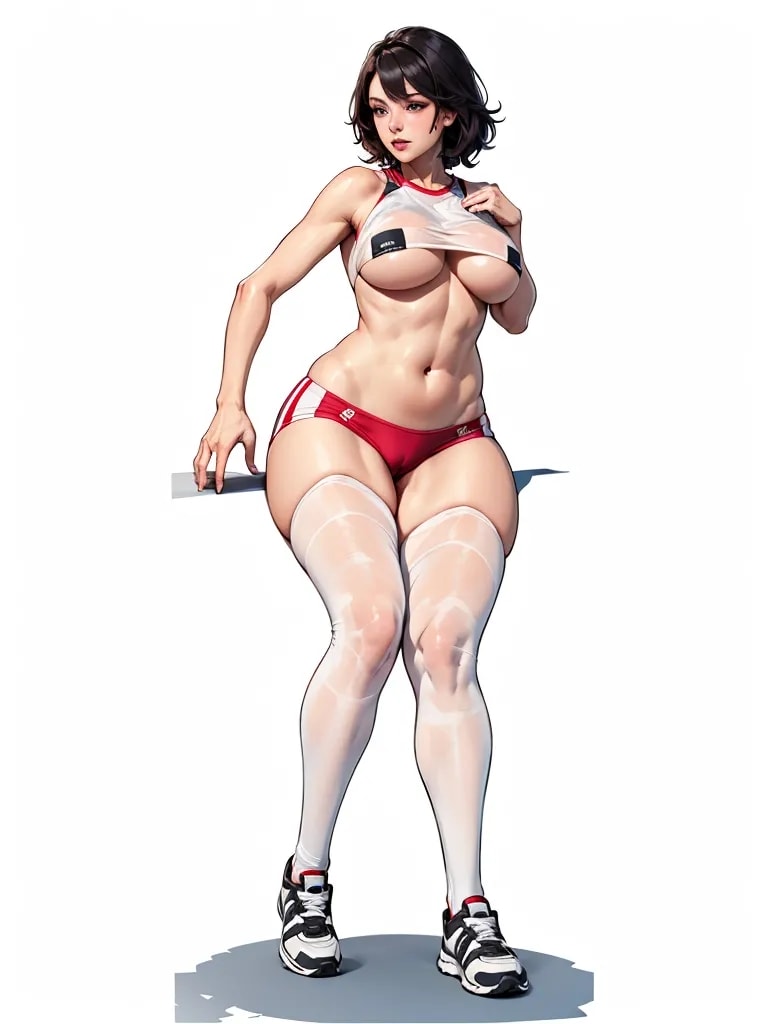 人像系列：運動少女 1