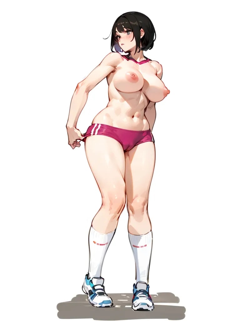 人像系列：運動少女 1