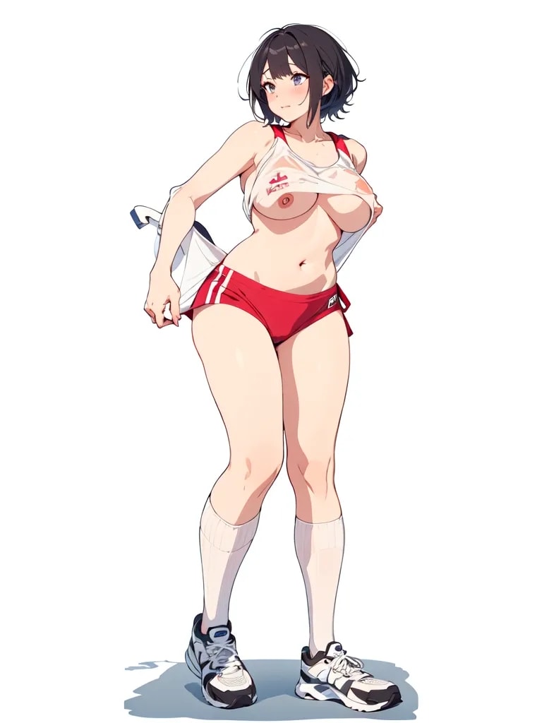 人像系列：運動少女 1