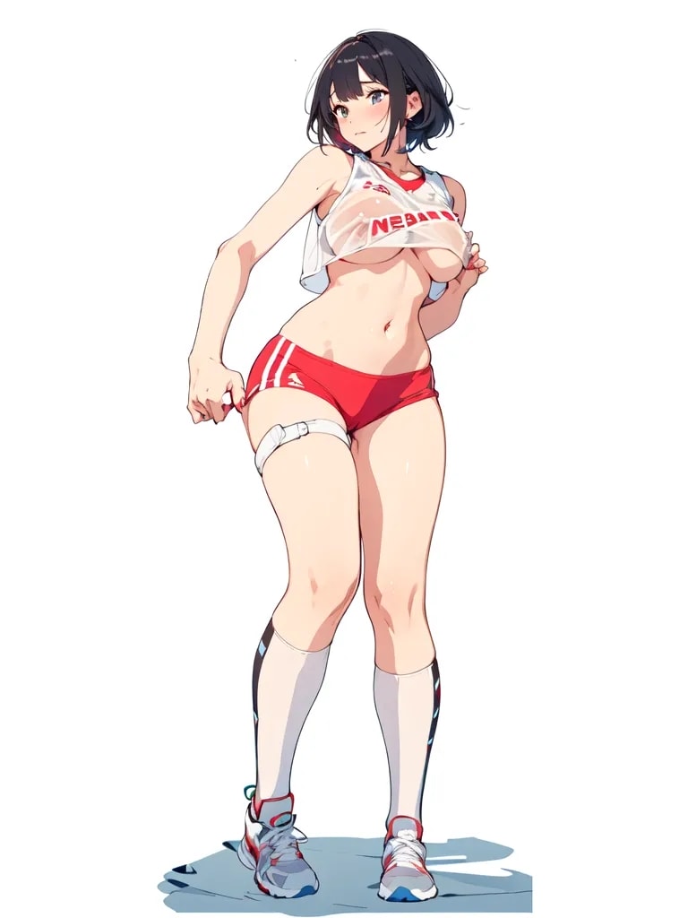 人像系列：運動少女 1