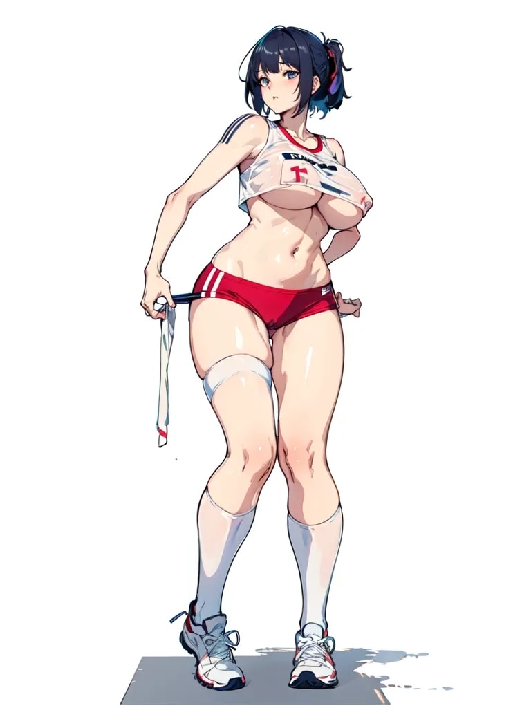 人像系列：運動少女 1