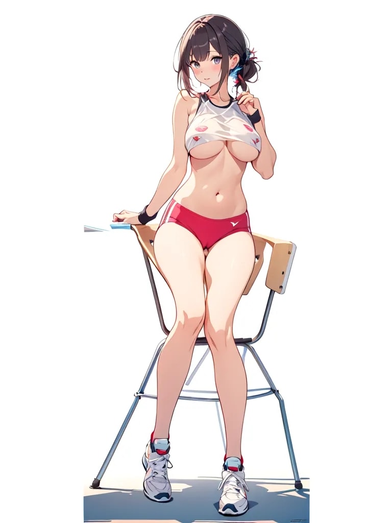 人像系列：運動少女 1